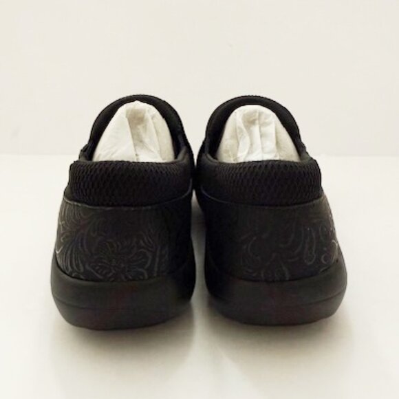 Alegria Duette Aged Ink Shoes Slip On Comfort Workwear Floral Women's 6-6.5 - Picture 4 of 7